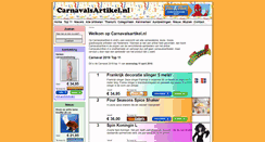 Desktop Screenshot of carnavalsartikel.nl