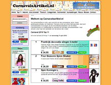 Tablet Screenshot of carnavalsartikel.nl